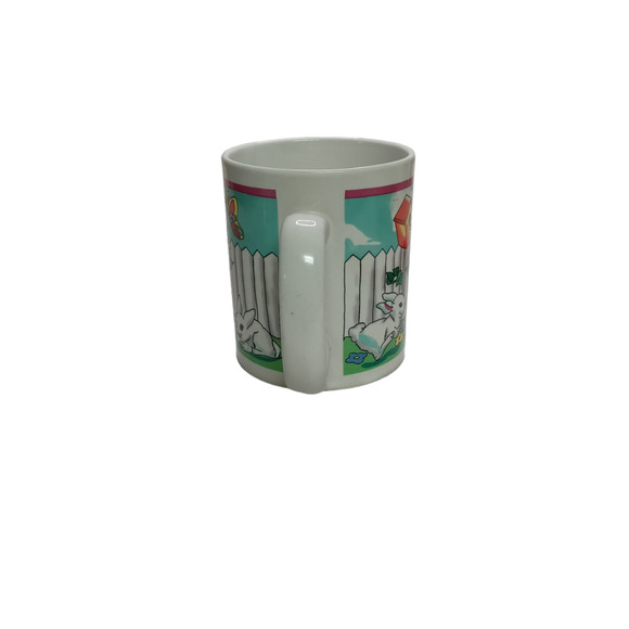 🐇 Easter Bunny Mug ☕ Vintage Spring Garden Egg Hunt Cup - Picture 11 of 11